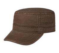 Stetson Gosper Army Cap Urban Fullcap 100% Coton UV-Schutz 40+ Unisexe Ete Hiver