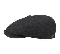 Stetson Hatteras Casquette Gavroche Classic Wool Multicolore a Chevrons Laine Equitable Homme Automne Hiver