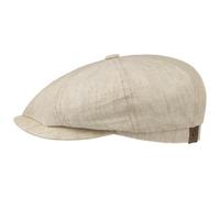 Stetson Casquette Hatteras en Lin Plate (56 cm - Beige)