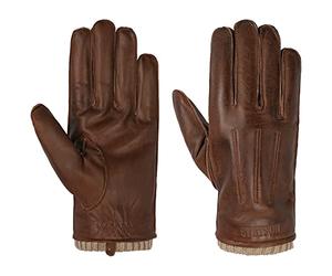 Stetson Mankota Sheepskin Gants a doigts Cuir Unicolore Homme Automne Hiver