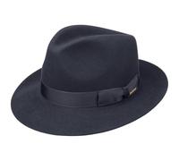 Stetson Penn Chapeau Bogart Fedora Feutre de Poil Fabrique en UE Homme Toutes Saisons