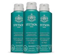 STETSON Personal Care All Day Spray Body By Scent Beauty - Body Spray for Men - Perfect for Men's Grooming Kit - 5 oz - 3 pack - Oasis
