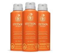 STETSON Personal Care All Day Spray Body By Scent Beauty - Body Spray for Men - Perfect for Men's Toherng Kit - 5 oz - 3 pack - hors route