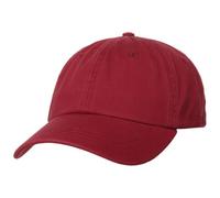 Stetson Casquette Rector – protection UV, boucle en métal, visière – Taille unique Bordeaux