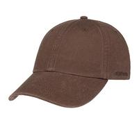 STETSON Casquette Rector Femme/Homme - Protection UV de Soleil Boucle en métal, avec visière Printemps-été - Taille Unique Marron