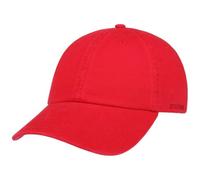 Stetson Casquette Rector – protection UV, boucle en métal, visière – Taille unique Bordeaux