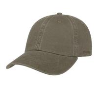 Stetson Casquette Rector – Protection UV, boucle métal, visière – Taille unique Olive