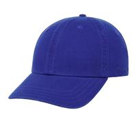 Stetson Rector Casquette de baseball unisexe en coton avec protection UV, bleu saphir, 6.875-7.375