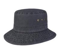 STETSON Chapeau Reston Femme/Homme - de pêche Voyage d'été Été Printemps-été - L (58-59 cm) Bleu foncé