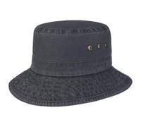 STETSON Chapeau Reston Femme/Homme - de pêche Voyage d'été Été Printemps-été - XXL (62-63 cm) Bleu foncé