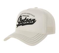 STETSON Since 1865 - Casquette de Camionneur pour Homme, Crème, Blanc, 7/7 1/2