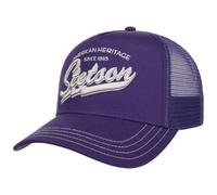 Stetson Since 1865 Casquette de camionneur Snapback en coton Taille unique Small/Standard/Big été hiver, lilas, taille unique