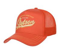 Stetson Since 1865 – Casquette trucker homme – Maille réglable – Rose/Vert taille unique