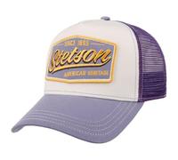 Stetson Since 1865 Casquette Trucker Vintage Lettrage Brode Unisexe Printemps Ete