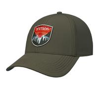 Stetson Sunset Casquette Baseball Six Panneaux Unicolore Logo Brode Pression Arriere Unisexe Toutes Saisons
