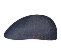 Stetson Texas Casquette Plate Denim Durable Fabrique en UE Homme Printemps Ete