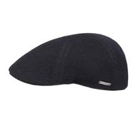 STETSON Casquette Texas Wool Gatsby Cap Homme - Casquettes Gavroche Forme de Bec avec visière, Doublure, Doublure Hiver Automne-Hiver - S (54-55 cm) Bleu