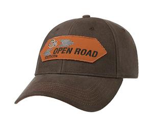 Stetson The Open Road Casquette de Baseball 6 Panneaux Snapback Coton Unisexe Toutes Saisons