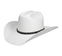 Stetson Vanlesco Chapeau Cowboy Style Cattleman en Paille Toyo Protection UV Unisexe Printemps Ete