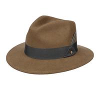 Chapeau en Laine Vencaster Traveller by Stetson marron M (56-57 cm)