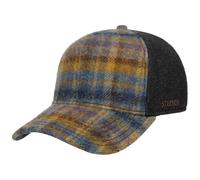 Casquette Trucker Wool Check by Stetson anthracite One Size