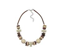 Steuer Chaîne beige / marron / brun foncé / argent, Taille One Size