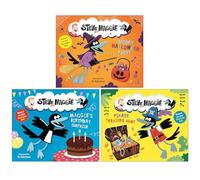 Steve and Maggie Collection 3 Books Set (Spooky Halloween Party, Maggie's Birthday Surprise & Pirate Treasure Hunt)