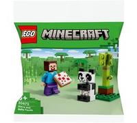 STEVE +BEBE PANDA MINECR Lego LEG30672 Multicolore G
