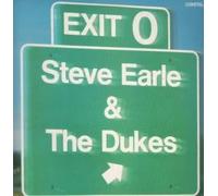 STEVE EARLE AND THE DUKES - EXIT O LP UK MCA 1987