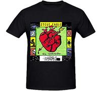 Steve Earle El Corazn Fun Tee Shirts for Men Black XL