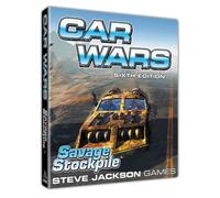 Steve Jackson Games | Car Wars Sixth Edition: Savage Stockpile Expansion | 40-Card Accessory Pack with Weapons, Structures & Gear - Customize Your Car for Arena Combat