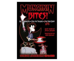 Steve Jackson Games Munchkin Bites - Jeu de Cartes hilarant et Rapide avec des Vampires - pour 3 à 6 Joueurs - À partir de 10 Ans - Anglais