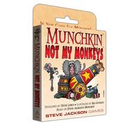 Steve Jackson Games | Munchkin: Not My Monkeys | Extension de Cartes sur Le thème des singes pour Munchkin | 3-6 Joueurs | 60-120 Minutes