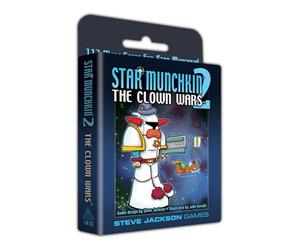 Steve Jackson Games | Star Munchkin 2: The Clown Wars | The Hilarious Fast-Paced Card Game Expansion for 3 to 6 Players | Ages 10 and Up | English
