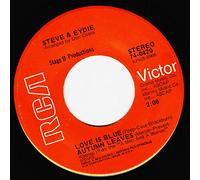 STEVE LAWRENCE & EYDIE GORME - love is blue 45 rpm single