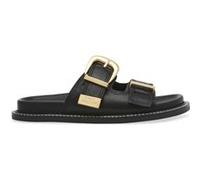 Steve Madden Arch Slides Black Action Leather Taille: 40 | Sandales Outlet | Femme | Le Noir