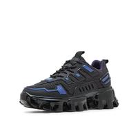 Steve Madden Baskets Ponce pour Homme, Noir/Multicolore, 46 EU