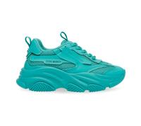 Steve Madden - Baskets Basses à Lacets - Femme - Chaussures - Vert - Taille: 35 1/2 EU
