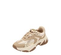 STEVE MADDEN Baskets basses 'Ample' camel / écru / or, Taille 39