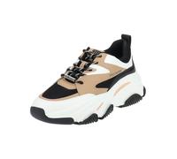 STEVE MADDEN Baskets basses beige / noir / blanc, Taille 40