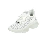 STEVE MADDEN Baskets basses 'MAXOUT' argent / blanc, Taille 38