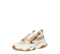 STEVE MADDEN Baskets basses 'POSSESSION' camel / or / blanc cassé, Taille 41