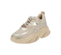 STEVE MADDEN Baskets basses 'Privy' beige / argent, Taille 39