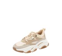 STEVE MADDEN Baskets basses 'PROGRESSIVE' beige / camel / or, Taille 40