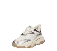 STEVE MADDEN Baskets basses 'PROGRESSIVE' bronze / argent / blanc naturel, Taille 39