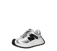 STEVE MADDEN Baskets basses 'Supercampo' noir / argent, Taille 40