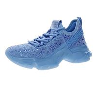 Steve Madden Baskets Maxima pour Femme, Strass Bleus, 39 EU
