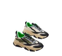 Steve Madden - Baskets Possess pour Homme, Olive Multi, 42 EU