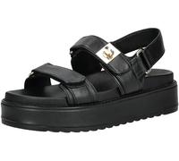 STEVE MADDEN Sandales 'Bigmona' or / noir, Taille 38