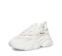 Steve Madden Femme Possession Basket, Blanc, 37 EU